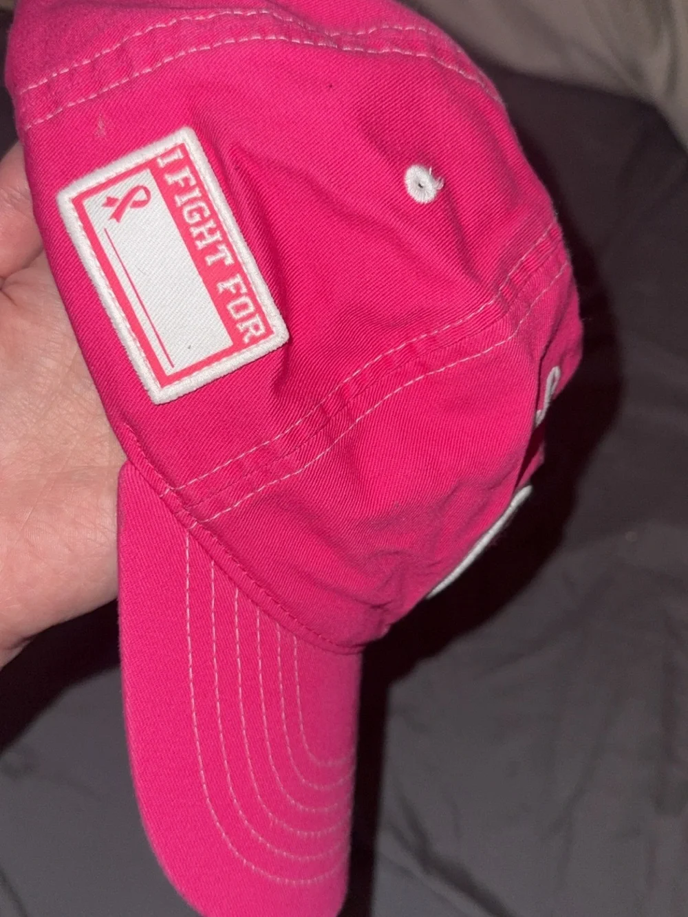 Pink Florida Panthers Embroidered Breast cancer awareness Baseball hat
